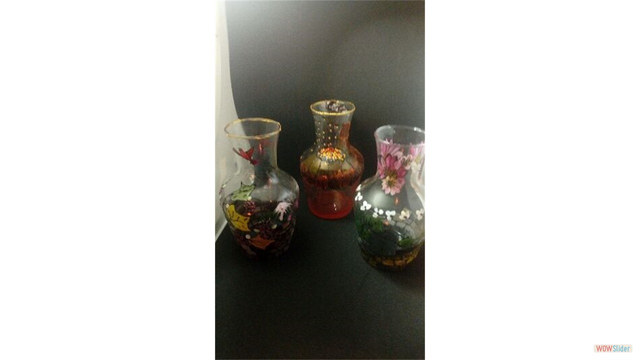 des pots de 1/2 litre