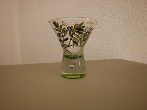 Verre peint verrine