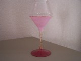 Verre à orangettes (rose)