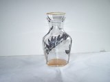 Vase/Pichet en verre peint 1 litre